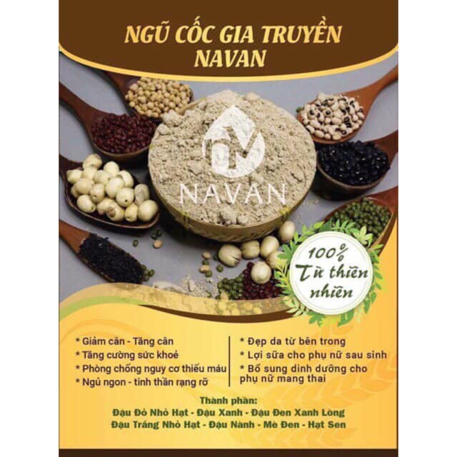 BỘT NGŨ CỐC NAVAN MẪU MỚI (CHÍNH HÃNG 100%)