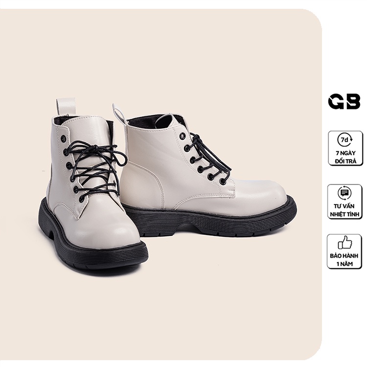 Giày Bốt Nữ giayBOM GB Boot Đế Cao 3 Phân B1528