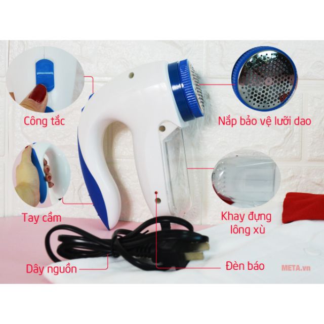 Máy cắt lông xù quần áo