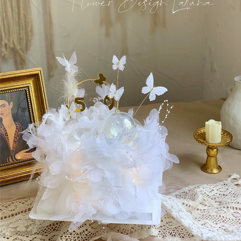 【Hàng Sẵn Sàng】 Trang Trí Bánh Ren Topper