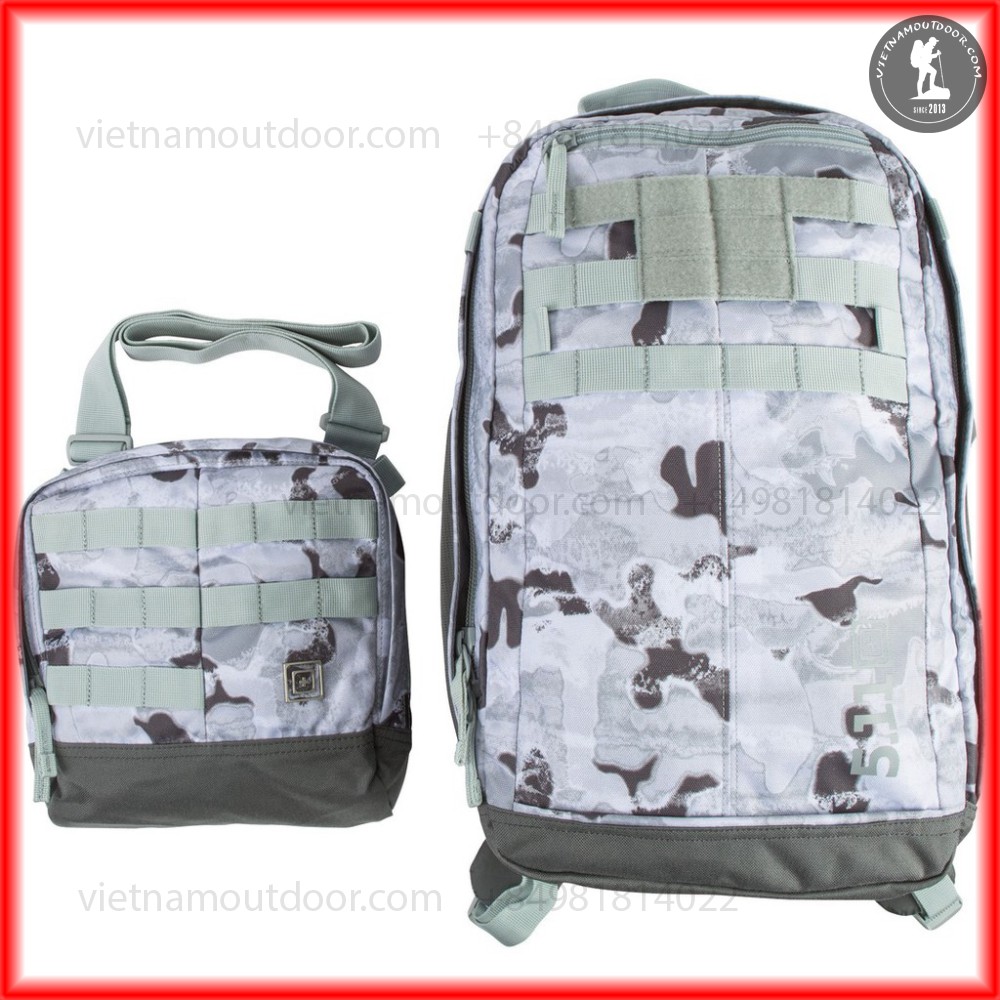 Balo 5.11 tactical Camo mira 2 in 1 backpack - balo chiến thuật chính hãng [ BẢO HÀNH TRỌN ĐỜI]