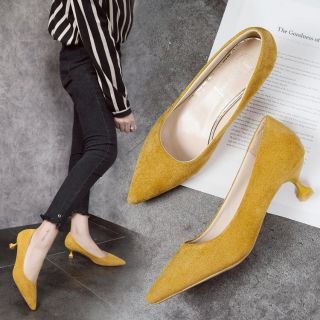 (Hàng order 5 ngày) giày nữ da lộn 2018