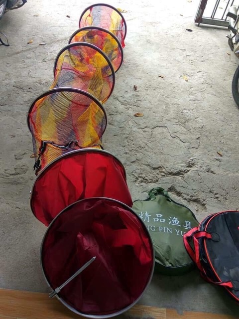 [ FREE SHIP ] Rỏ đựng cá- Rọng Đựng cá Daiwa 7 màu cao cấp vành đủ size