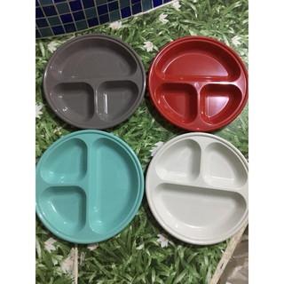 Đĩa nhựa chia 3 ngăn made in Việt Nam (nhập khẩu bở locknlock)