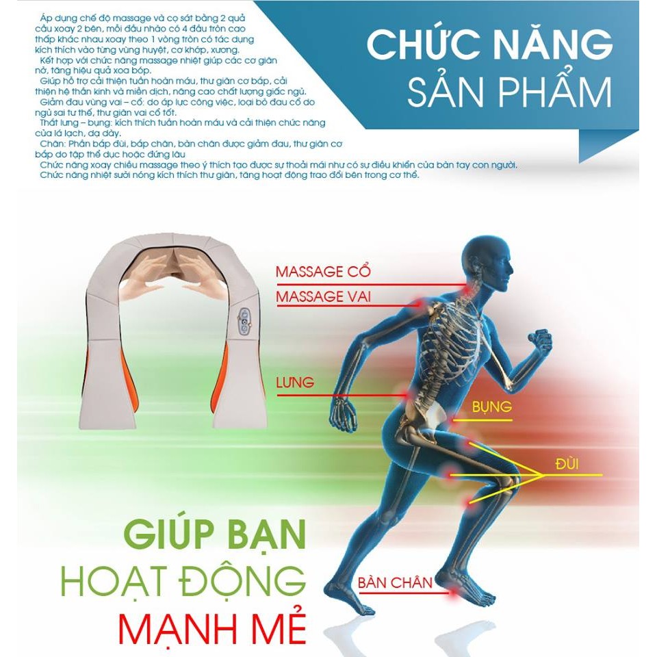 Đai Massage Nhức Mỏi Hàn Quốc