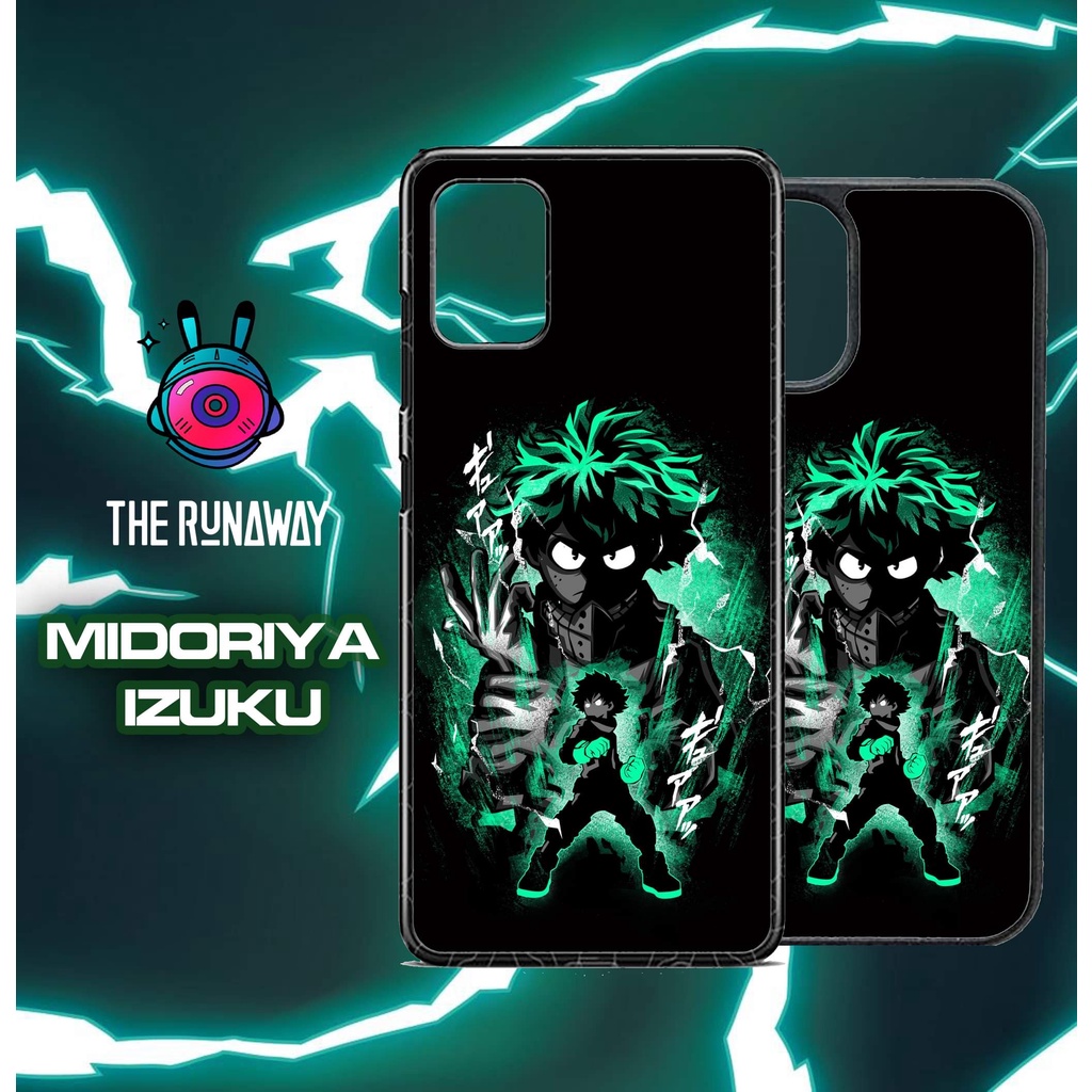 Ốp điện thoại My Hero Academia: Midoriya by The Runaway cho Samsung, Iphone, Xiaomi, Vsmart, Iphone, Oppo, Huawei..