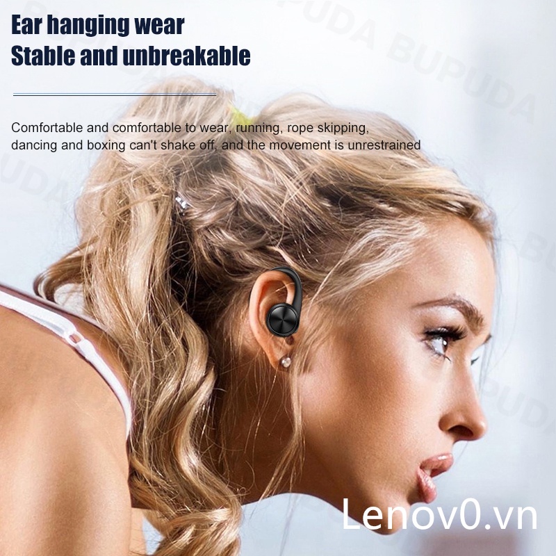 100% Original R200 TWS Bluetooth 5.0 Sport Wireless Bluetooth Earphone With IPX5 Waterproof Microphone/Ear Hook HiFi Stereo Music For Phone