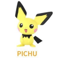 Mô hình nhân vật pikachu Mimikyu Alola Raichu Togedemaru Pichu - Pokemon