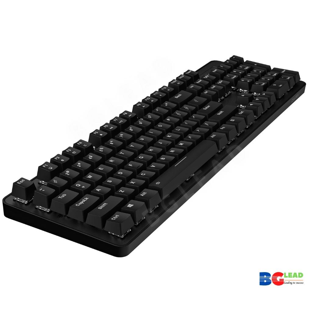 Bàn phím cơ không dây DAREU EK810G Black 104-Keys (Blue| Brown| Red D switch) - White Backlight