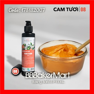 210GR - Màu nước thực phẩm làm bánh UNICORN COLOR - Màu CAM TƯƠI