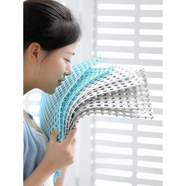 [VIDEO] Thảm nhựa lót sàn chống trơn trượt nhà tắm an toàn. KT 30x30cm cực kỳ êm chân