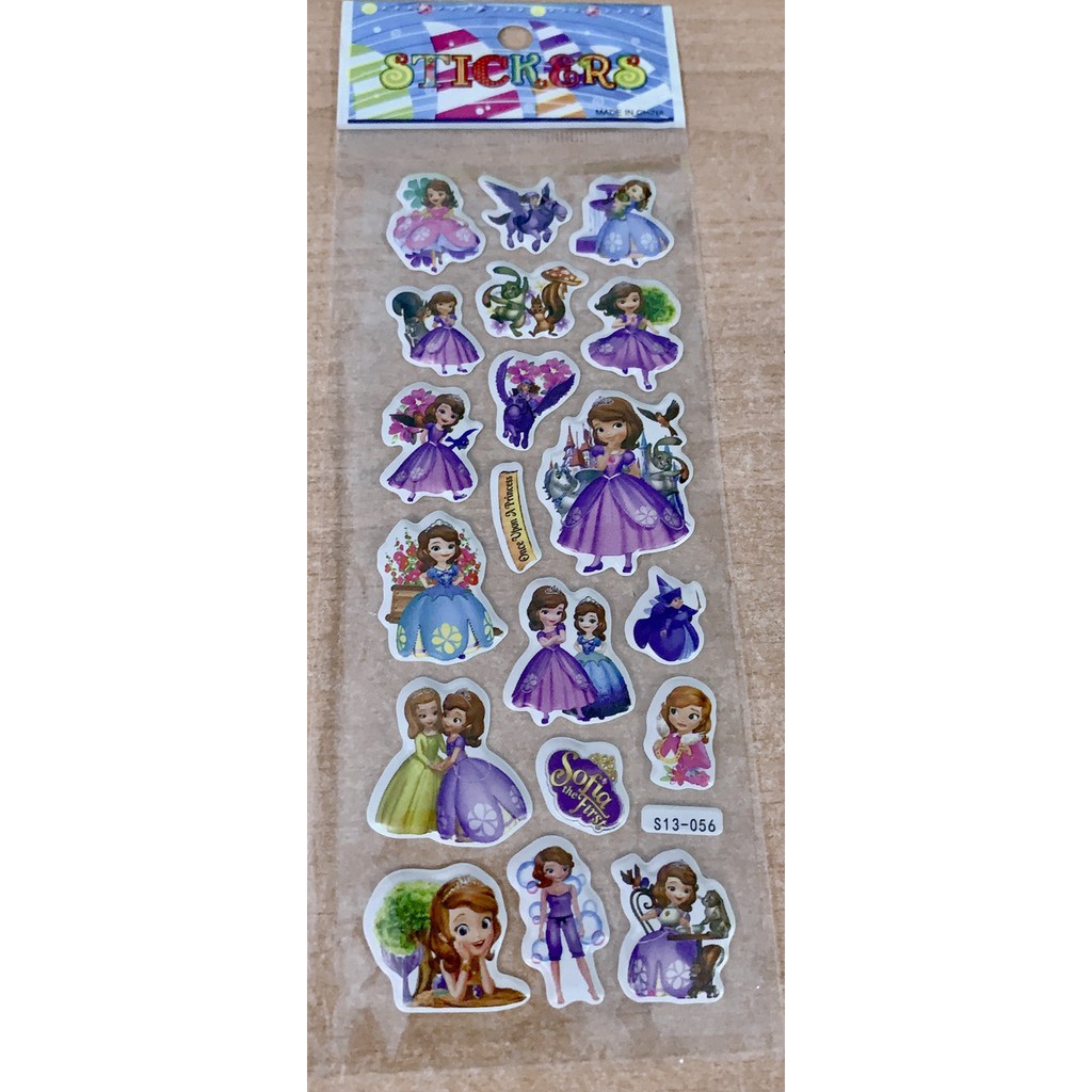 Sticker họa tiết nhân vật hoạt hình