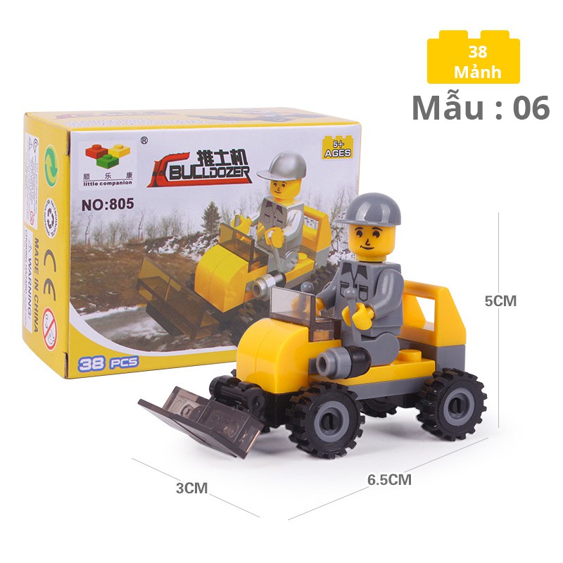 Đồ chơi lắp ghép LEGO các loại xe mini (12 Mẫu)