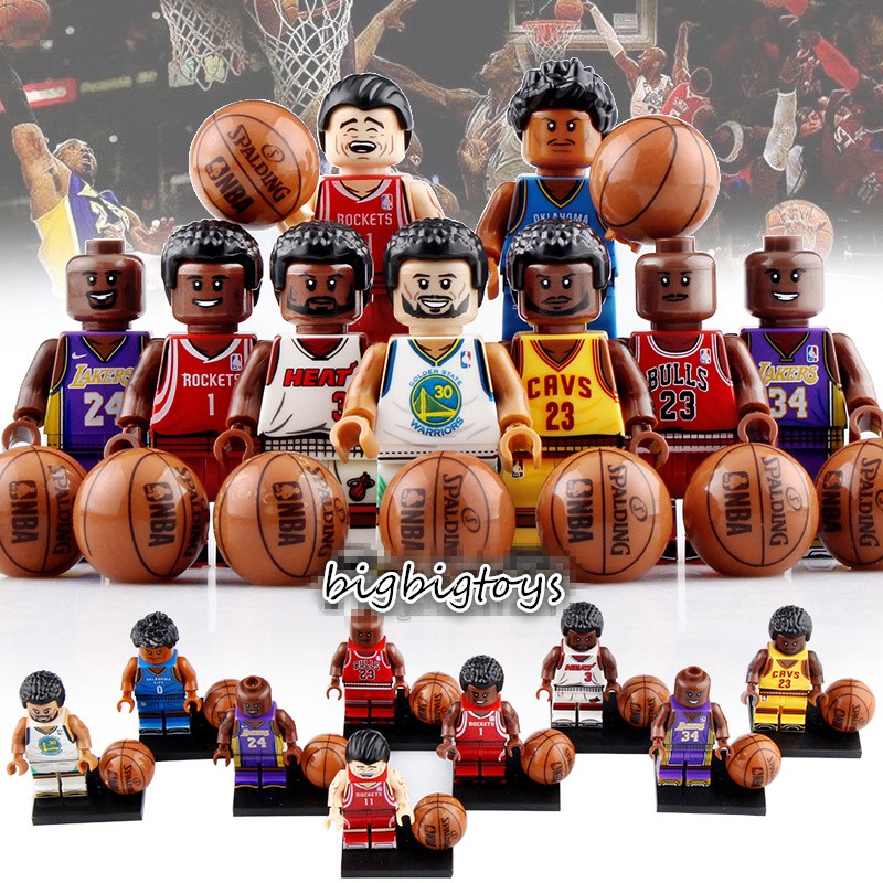 Bộ đồ chơi LEGO xếp hình cầu thủ bóng rổ NBA