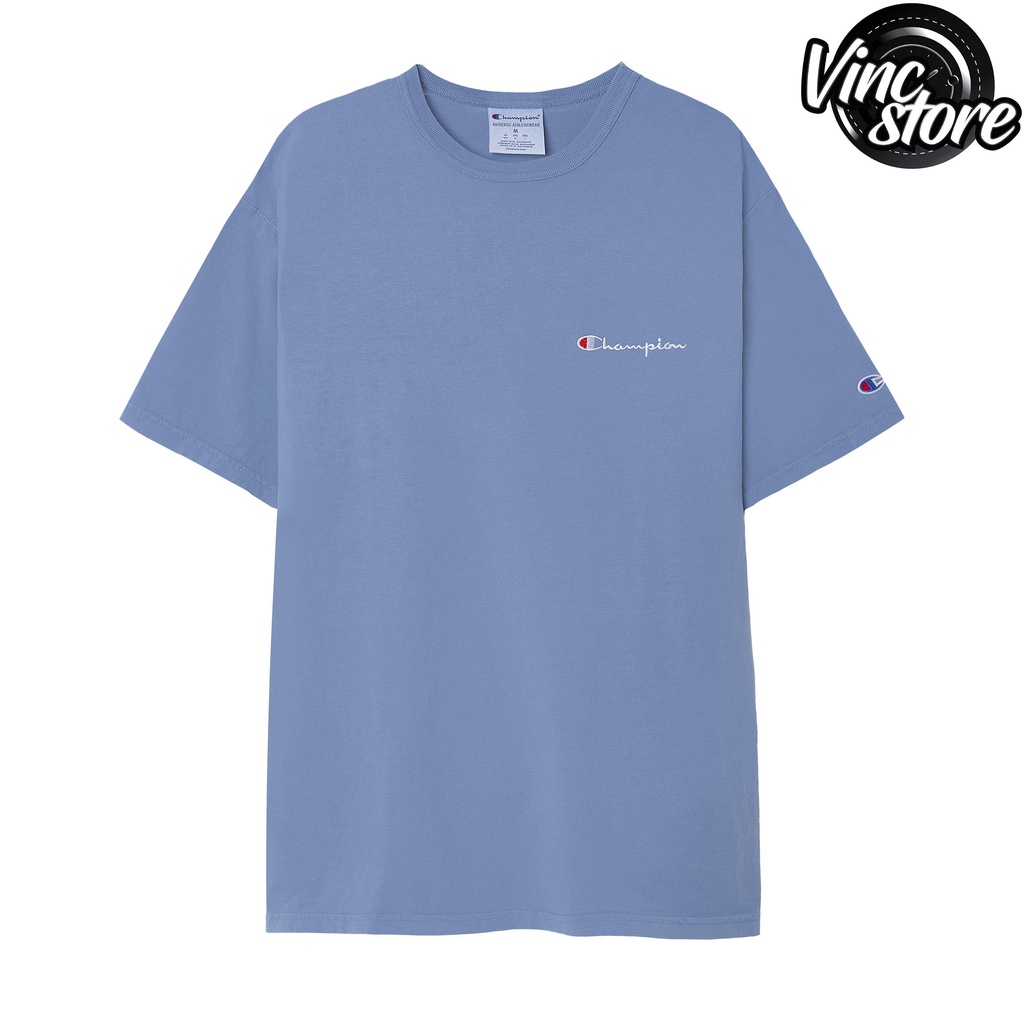 Áo thun Champion Dyed Emroidered Logo unisex chính hãng
