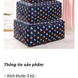 Séc 3 Túi đựng chăn màn áo quần