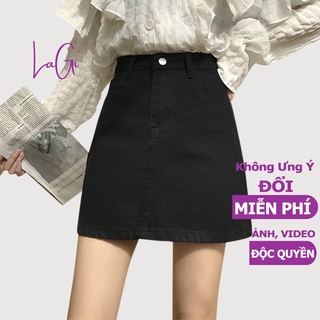 Chân váy chữ a cạp cao lưng cao chất kaki LaGi VN34