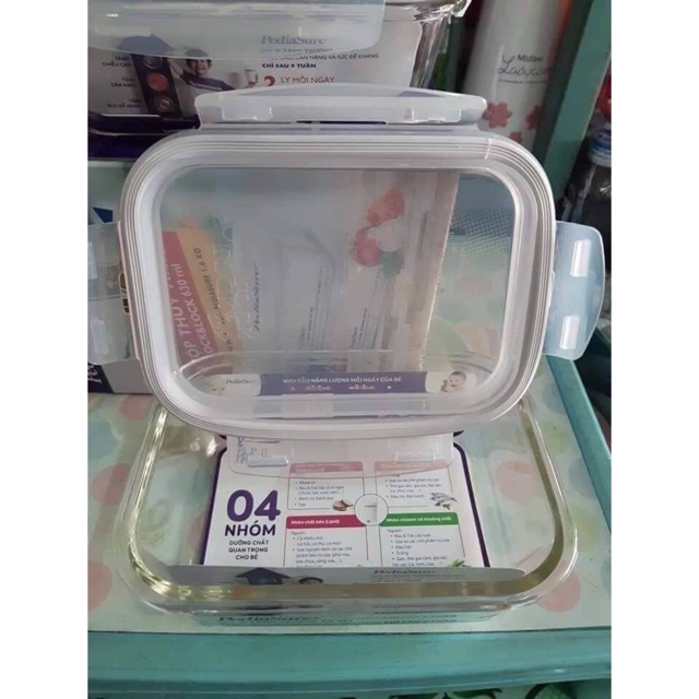 Combo 2 thố Lock & Lock quà tặng Pediasure