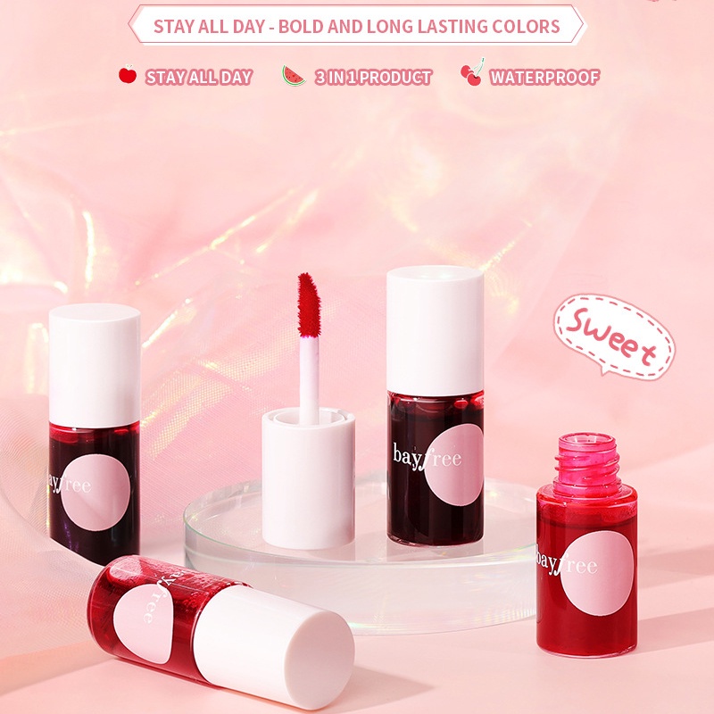 [Hàng mới về] Son Môi Dạng Lỏng Dưỡng Ẩm Không Dễ Phai Màu