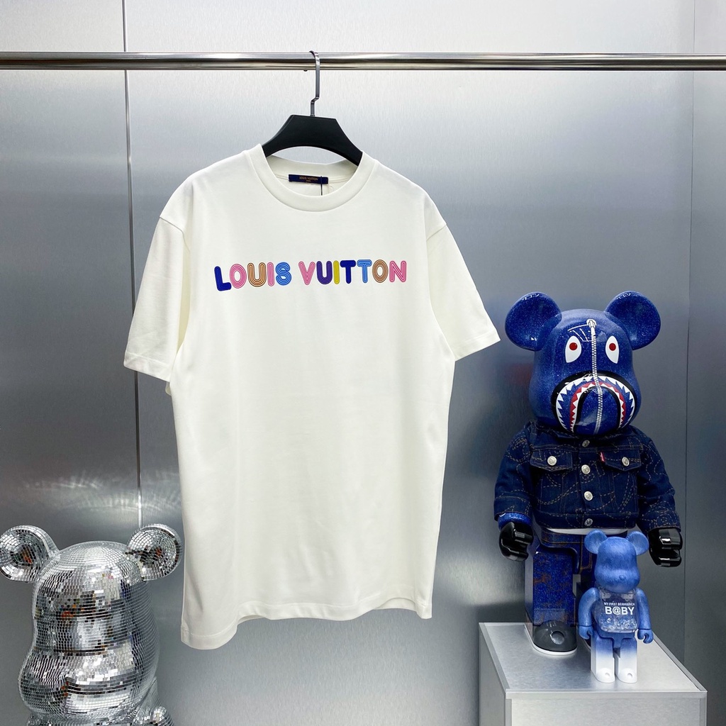 Áo T-shirt Louis Vuitton LV logo 7 màu SC