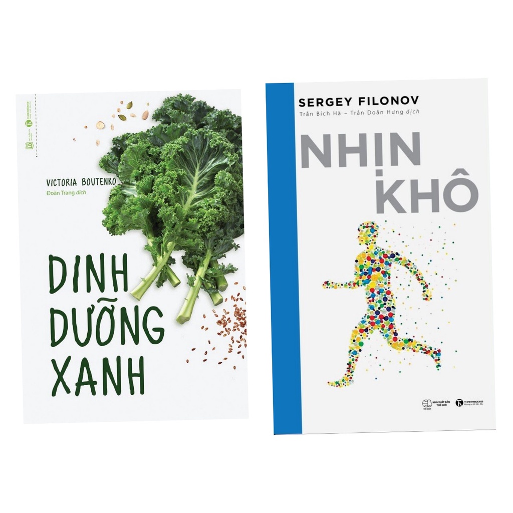 Sách - Combo2c: Dinh Dưỡng Xanh + Nhịn Khô - Sergey Filonov - th