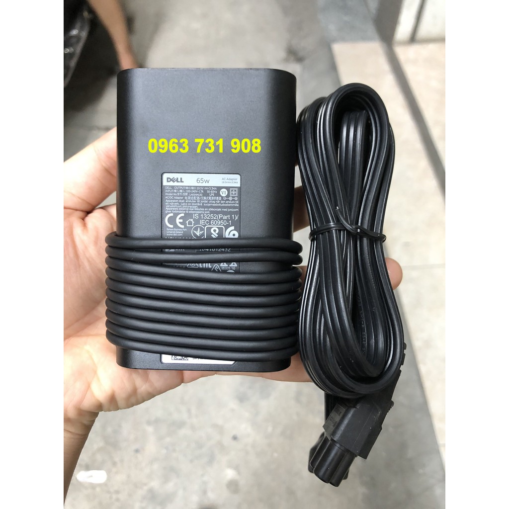 Sạc laptop Dell oval 65w 19.5V-3.34A