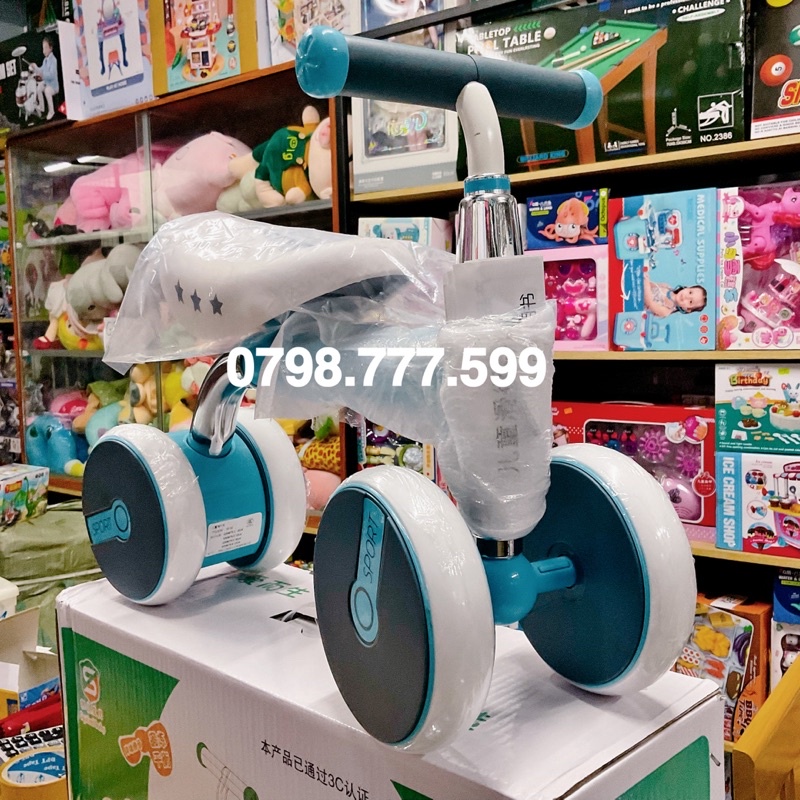 Xe chòi chân cao cấp Squirrel Sport Full Hộp sịn sò