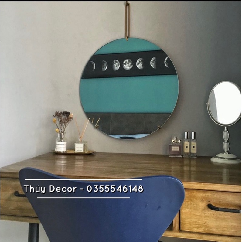 Gương treo không viền ❌𝐇𝐚̀𝐧𝐠 𝐜𝐨́ 𝐬𝐚̆̃𝐧 ❌ gương decor phòng siêu xinh