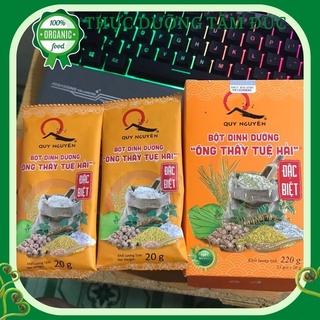 Bột dinh dưỡng đặc biệt ông Thầy Tuệ Hải hộp 22g x 11 gói [Chùa Long Hương)