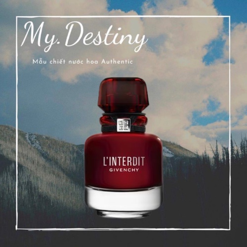 Nước Hoa Nữ L'Interdit Rouge Eau de Parfum-5ml/10ml/20ml