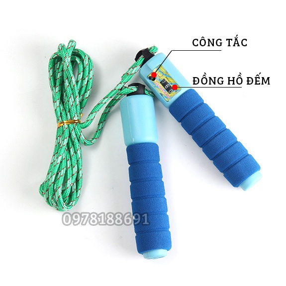 Dây Nhảy Thể Dục Có Bộ Đếm Số Tự Động