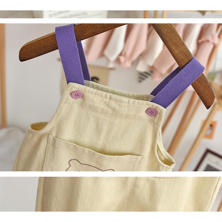 Quần Dài Vải Cotton Phong Cách Phương Tây Thời Trang Xuân Thu Cho Bé Gái