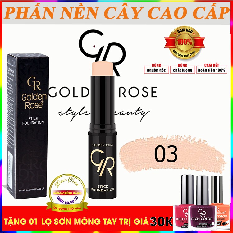 Phấn nền cây HÚT DẦU ĐA NĂNG CAO CẤP CHÍNH HÃNG golden rose made in thổ nhĩ kỳ | BigBuy360 - bigbuy360.vn