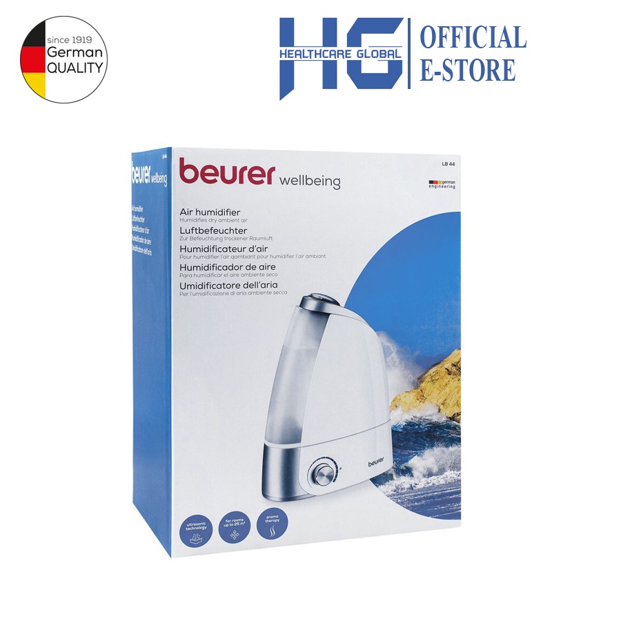 Máy Tạo Độ Ẩm Không Khí Beurer LB44 | Công Nghệ Phun Siêu Âm - Cải Thiện Môi Trường Sống , Bảo Vệ Bé Ngày Hè