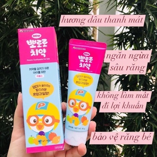 Kem đánh răng pororo 3 vị
