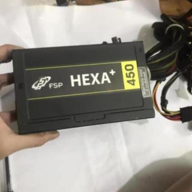 Nguồn FSP Hexa+ 450w nguyên bản sẵn đầu 8 pin nuôi vga