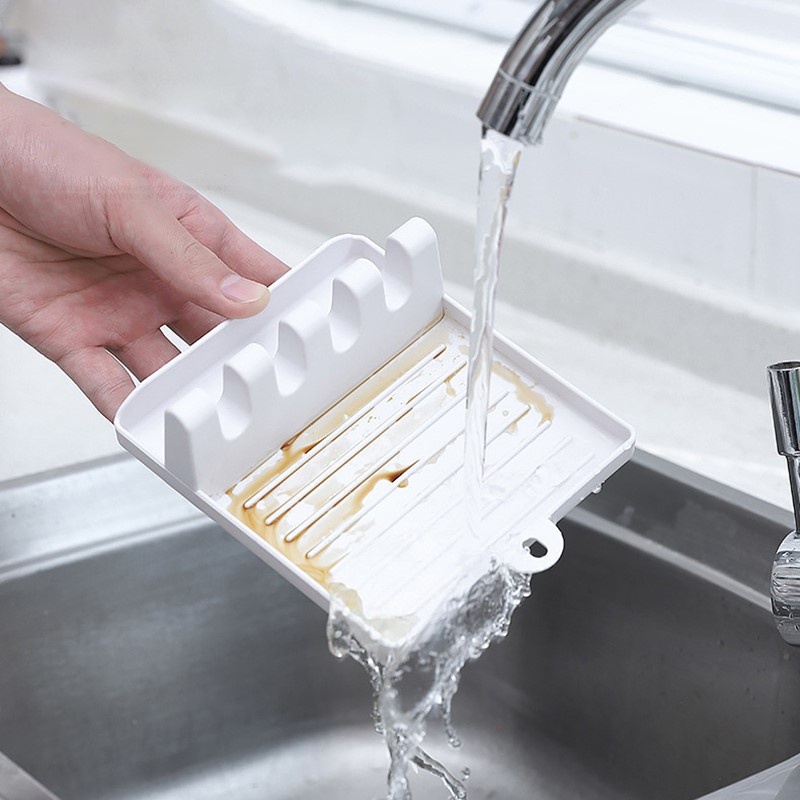 Thìa nhà bếp Kệ thìa Nồi Nắp Giá đỡ Nắp đậy Bộ lọc