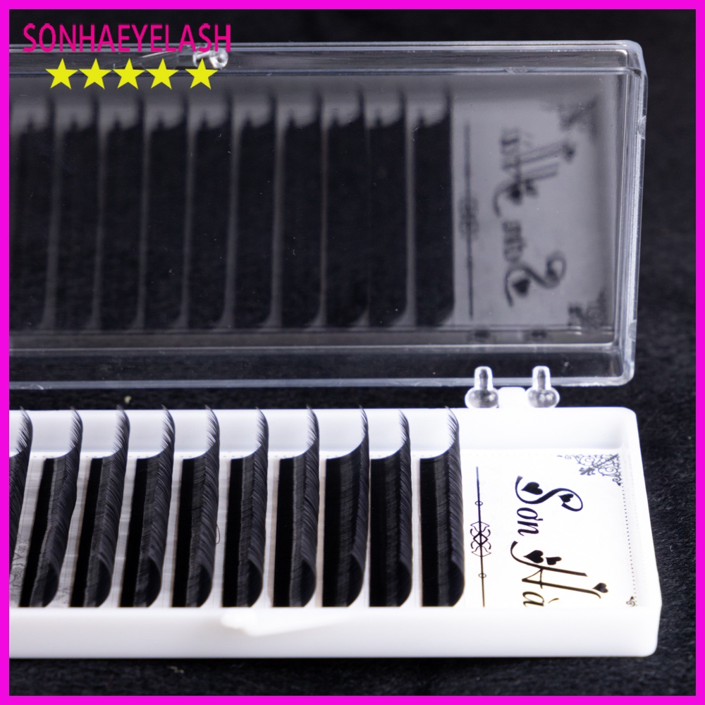 Mi khay độ cong U,chất silk Hàn, mềm dễ bắt keo, dùng để nối volume, classic, Sơn Hà eyelash chuyên sỉ lẻ dụng cụ mi