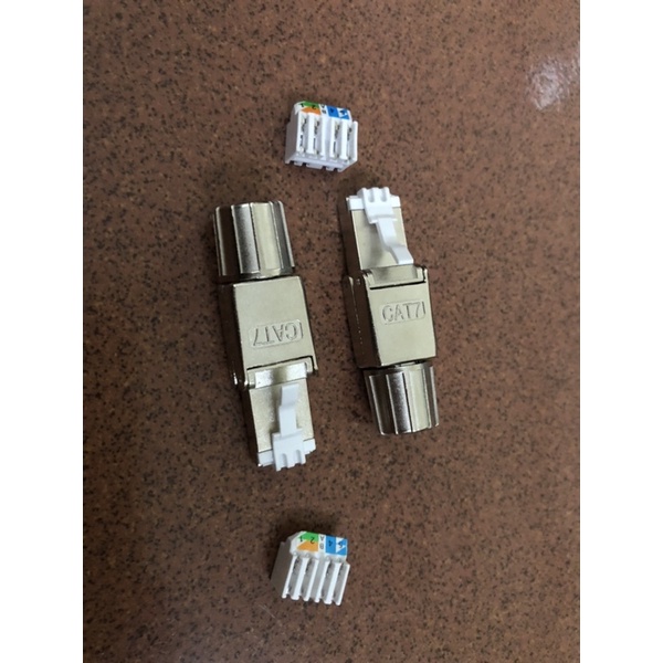 Đầu bấm hạt mạng cat6A/cat7 không dùng kìm chuẩn công nghiệp phù hợp với cáp cat6/cat6A/cat7/cat8