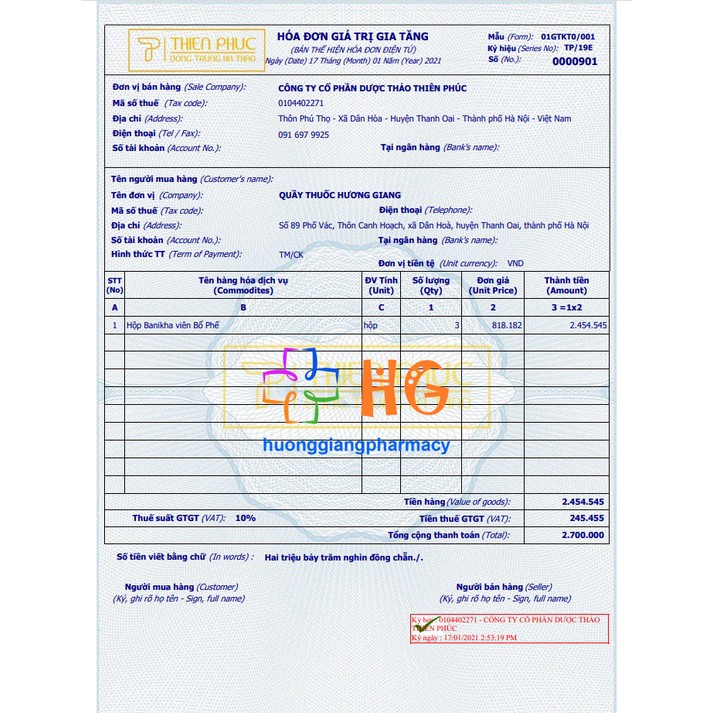 Viên bổ phế BANIKHA Thiên Phúc - giúp bổ phổi, hỗ trợ làm giảm các triệu chứng đau rát họng do viêm họng, viêm phế quản.