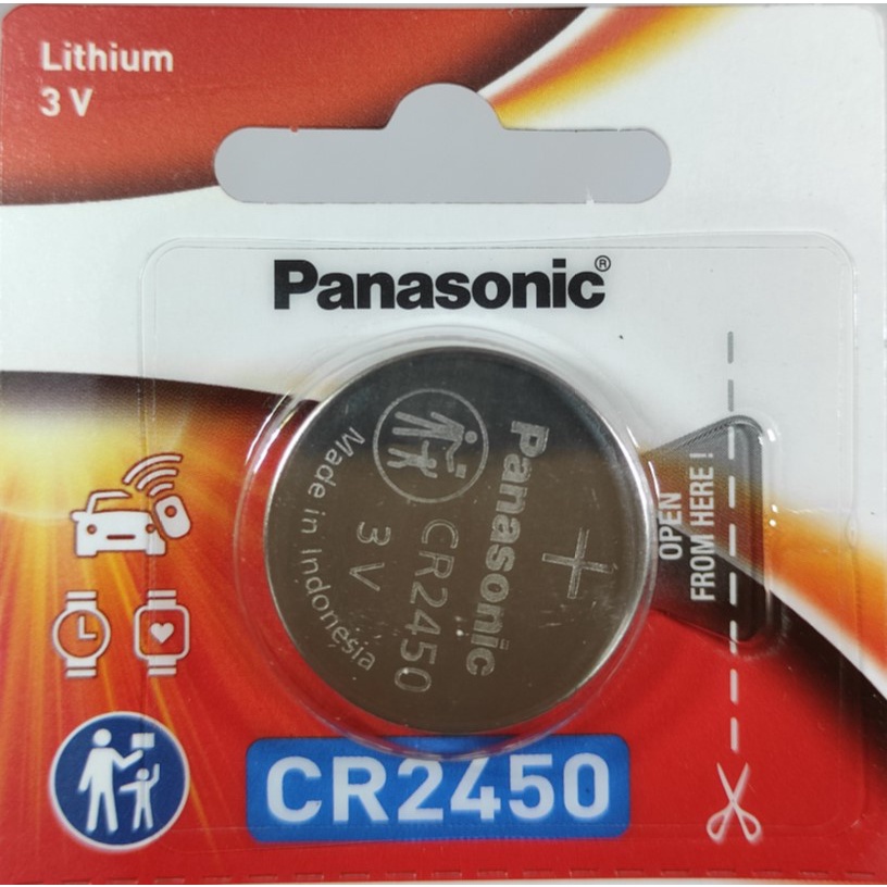 Pin Panasonic CR2450 Lithium Chính Hãng 3V