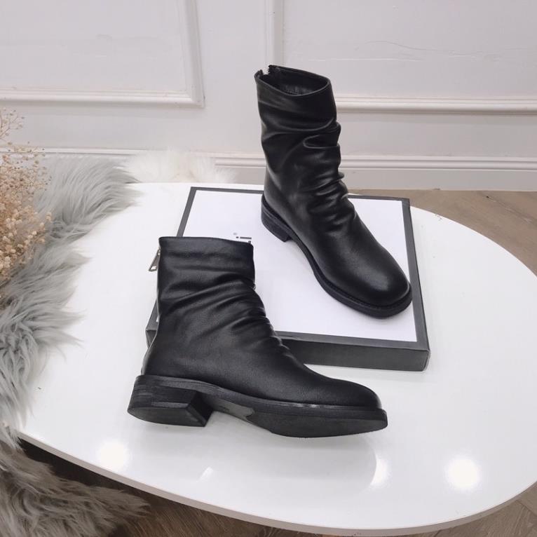 Boot Guidi 3 Màu Trắng Đen Kem 35 - 39