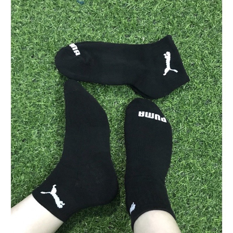 TẤT/VỚ PUMA CỔ NGẮN NAM LOẠI 1 DÀY DẶN ĐỆM LÔNG HÀNG XUẤT DƯ CHUẨN XỊN