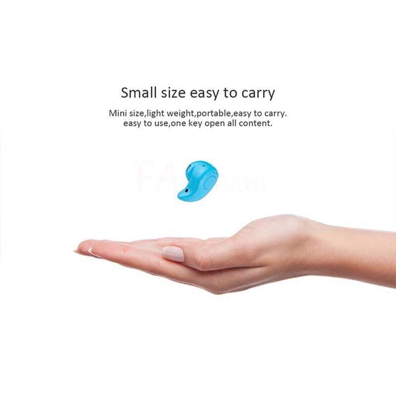 Tai Nghe Nhét Tai bluetooth s530 Không Dây mini Có Micro Cho Tất Cả Các Dòng Điện Thoại Thông Minh