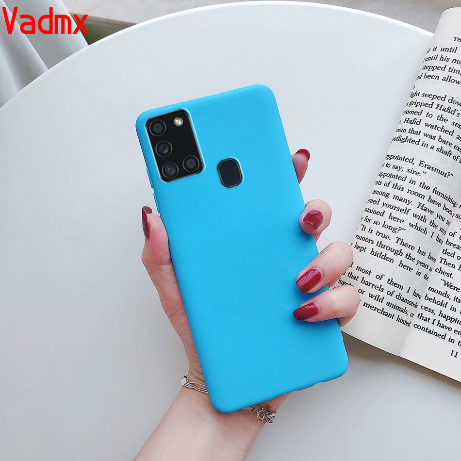Ốp điện thoại họa tiết hoa thời trang cho Samsung Galaxy A21S A01 M01 Core M31 A11 M11 A41