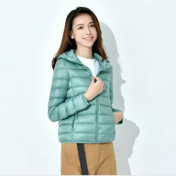 𝐑ẻ áo phao lông vũ siêu nhẹ nữ - V13d ◦ ^ " < ₐ