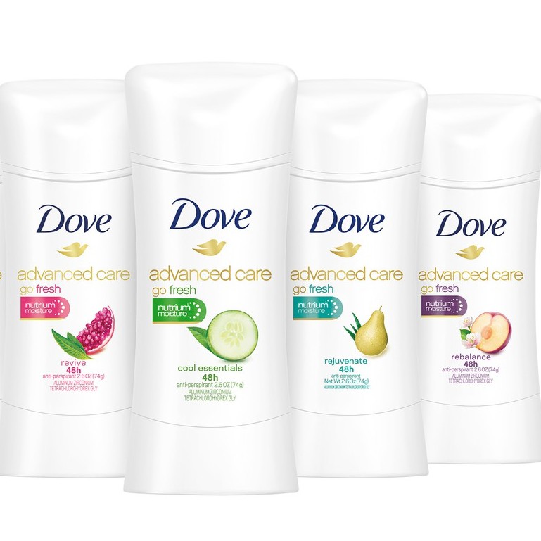 Lăn Khử Mùi Dove Advanced Care 48h