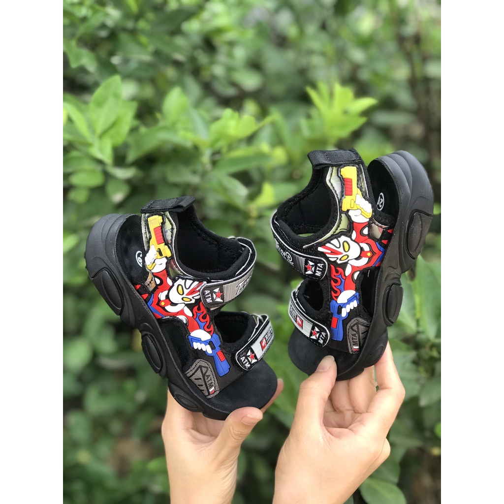 Sandal cho bé trai siêu nhân hàng QCCC full box mã mới A9925