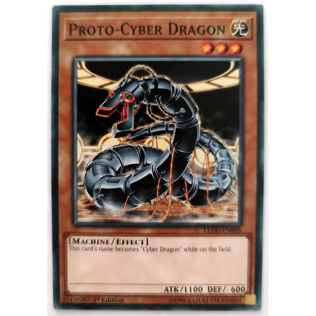 [Thẻ Yugioh] Proto-Cyber Dragon |EN+JP| Rare / Common (GX)