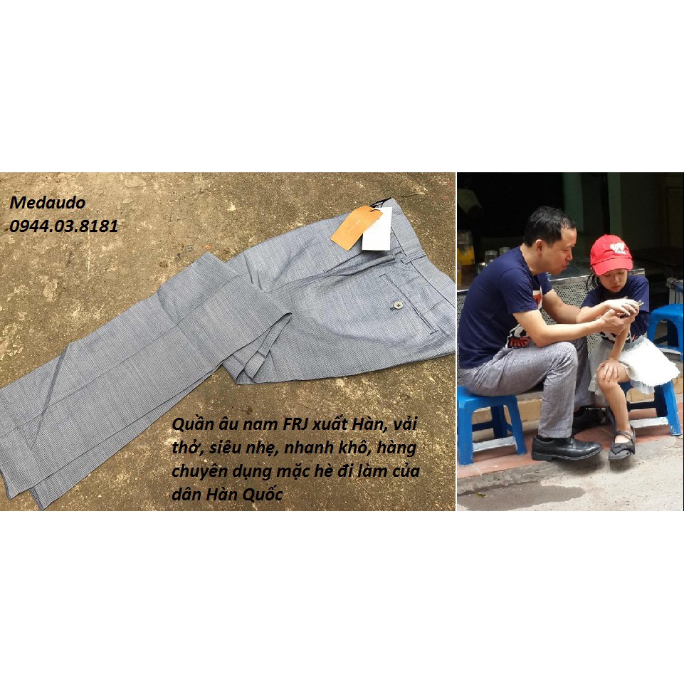 Quần công sở làm mát FRJ xuất Hàn.